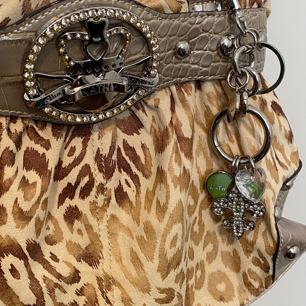 Y2K Pristine Condition Leopard Print Shoulder Bag - image 12